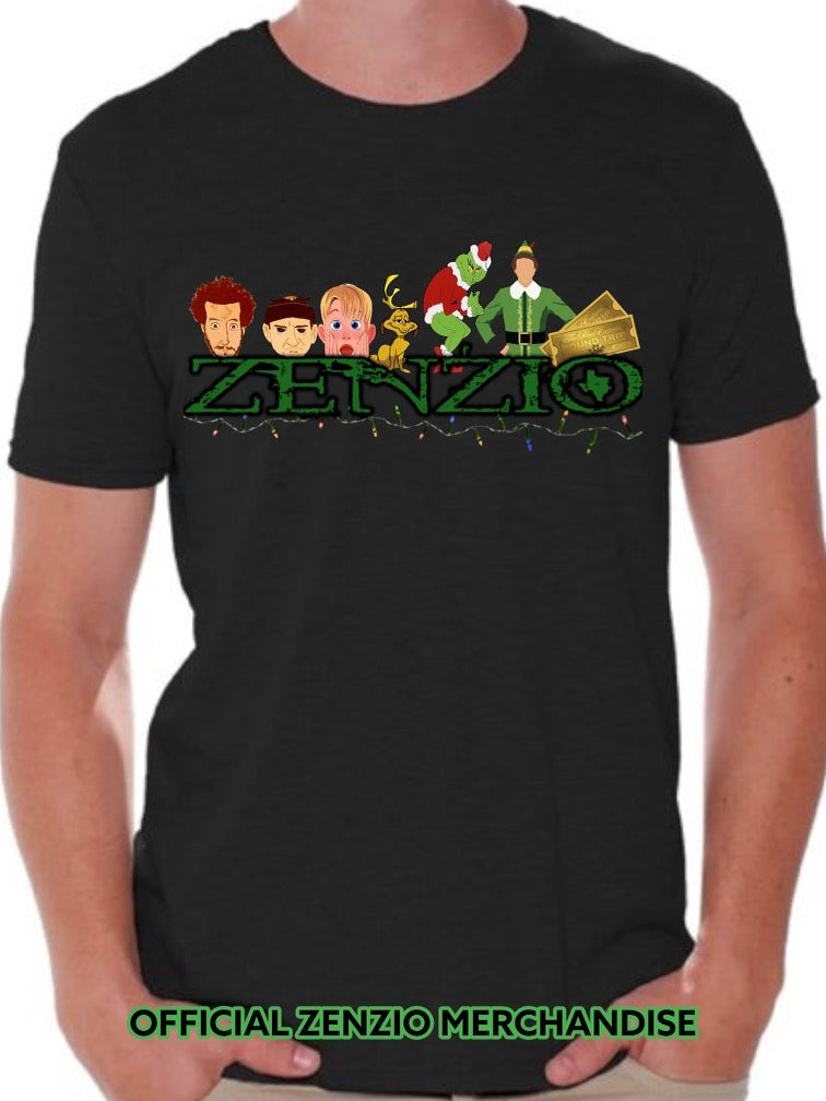 Zenzio Naughty Christmas T Shirt