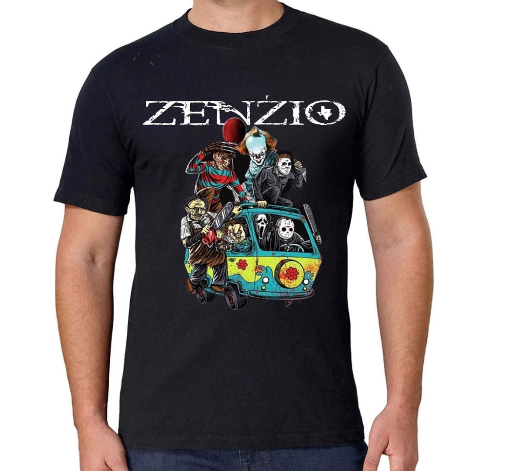 ZENZIO Spooky Short Sleeve T Shirt